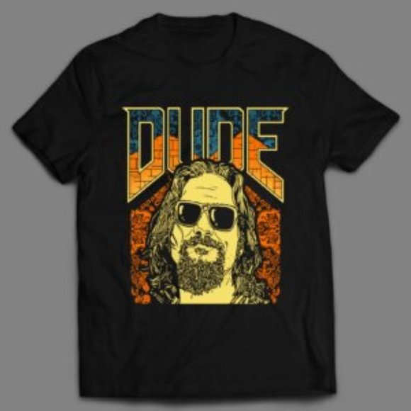 DUDE DOOM BIG L SHIRT - Picture 1 of 1